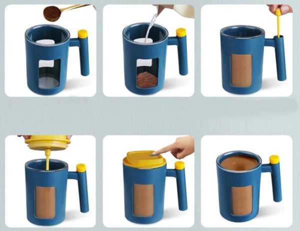 Automatic Stirring Magic Coffee Mug Fashion - Image 5