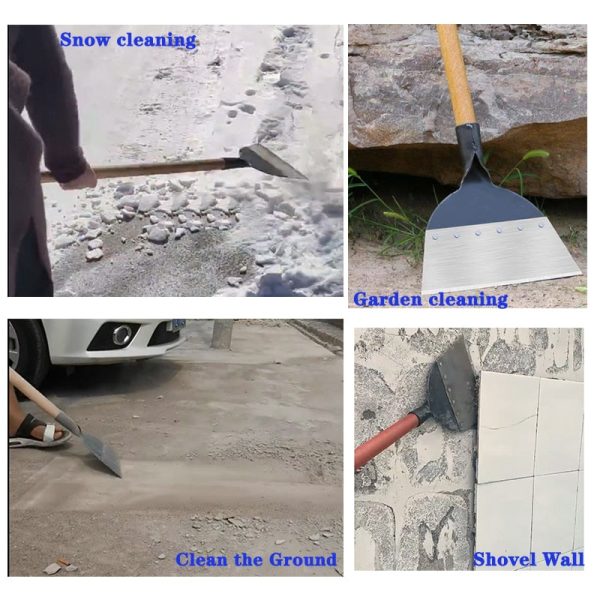 Multifunctional All-Steel Garden Cleaning Shovel Discount - Image 5