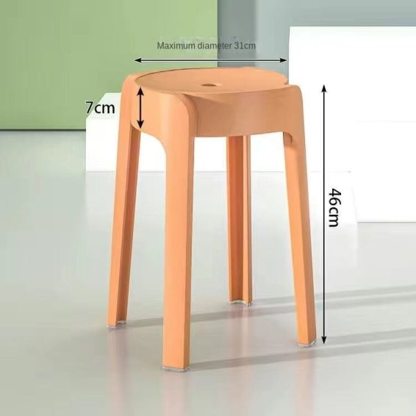 Nordic Nest Stackable Dining Stools Supply - Image 5