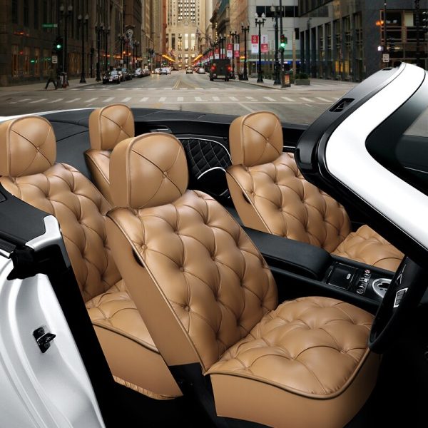Luxurious Ride Leather Car Seat Cover Online Sale - Image 4