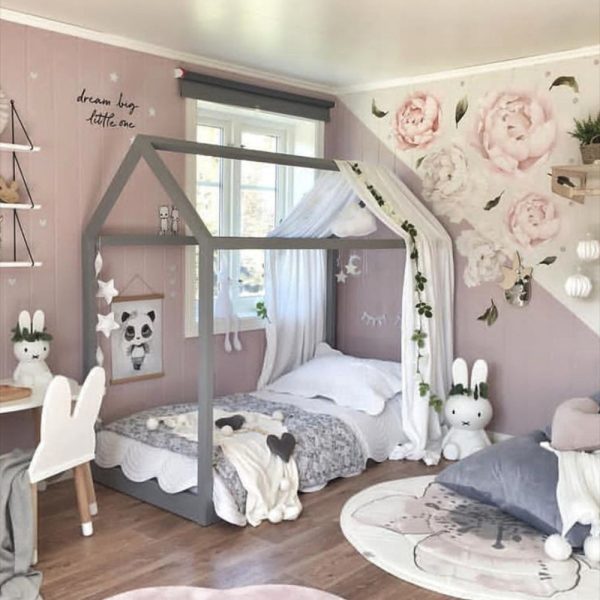 Wooden Dream House Kids Bed Frame For Sale - Image 3