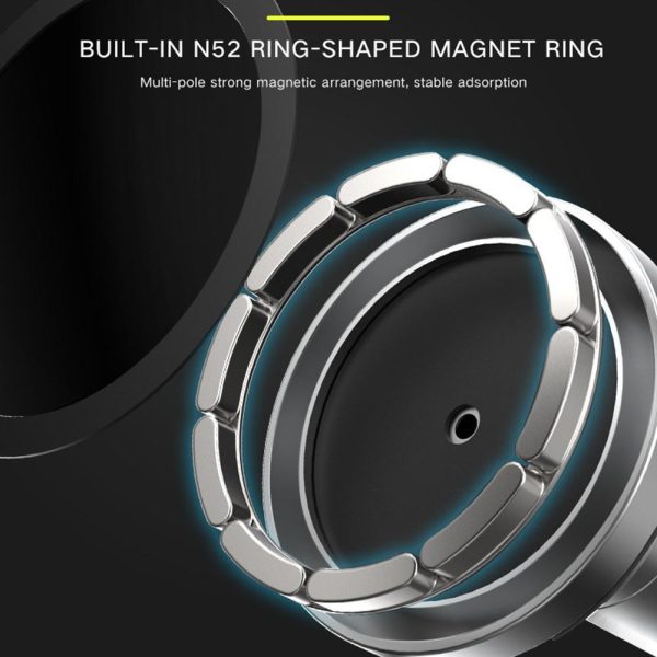 Rotating Car Wireless Charger Magnetic Phone Holder Sale - Image 3