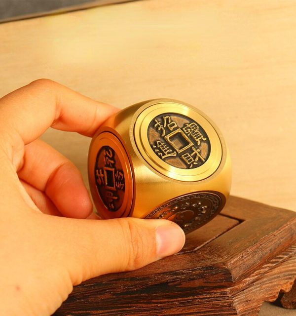 Six-Sided Magic Dice Fidget Spinner on Sale - Image 2