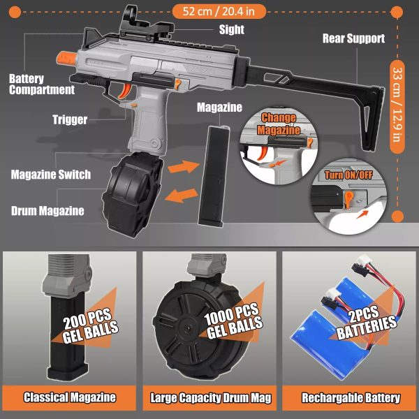 Automatic Water Beads Toy Gun Online - Image 3