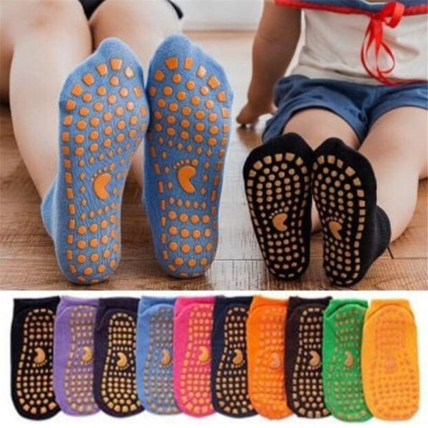 Non-Slip Breathable Colorful Kid Socks on Sale
