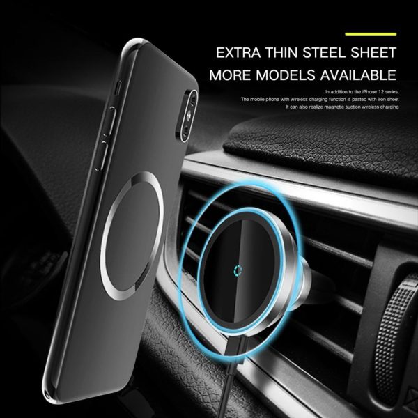 Rotating Car Wireless Charger Magnetic Phone Holder Sale - Image 4