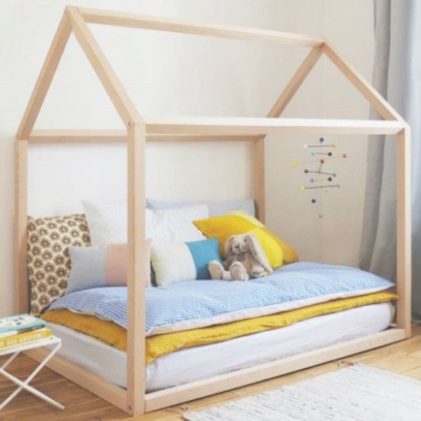 Wooden Dream House Kids Bed Frame For Sale - Image 5