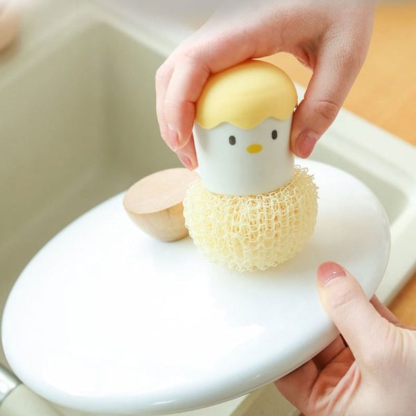Surprise Egg Kitchen Cleaning Brush For Cheap - Image 4