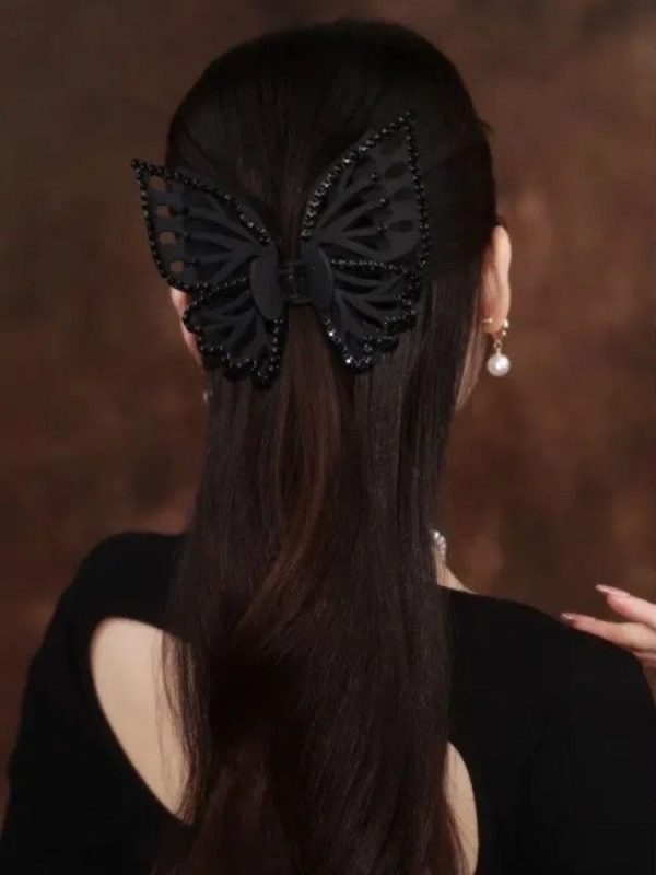 Black Wing Hair Claw Online Hot Sale - Image 5