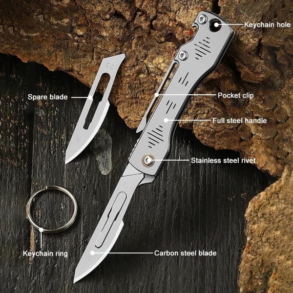 Stainless Steel Camping Master Folding Multifunctional Knife Sale - Image 5