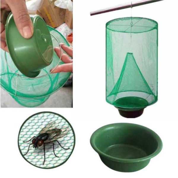 Reusable Hanging Cage Net Fly Trap Sale - Image 2