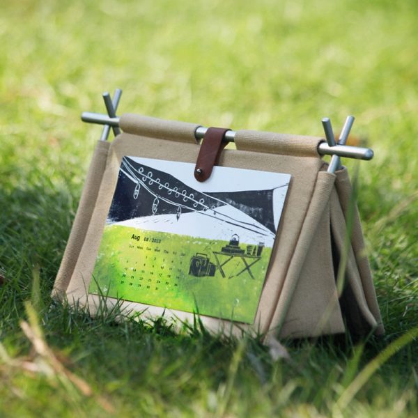 Camping Dreams Tent Desk Calendar Fashion - Image 2