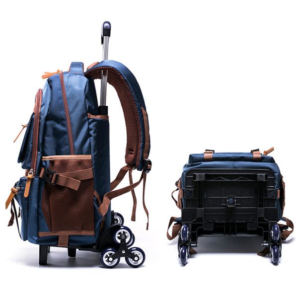 Creative Trolley Travel Waterproof Backpack Online - Image 4