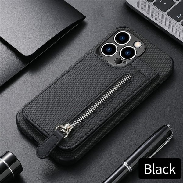 Zip Zip Elegance Wallet iPhone Case Cheap - Image 3