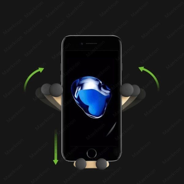 Gravity Support Air Vent Clip Car Phone Holder For Discount - Image 3