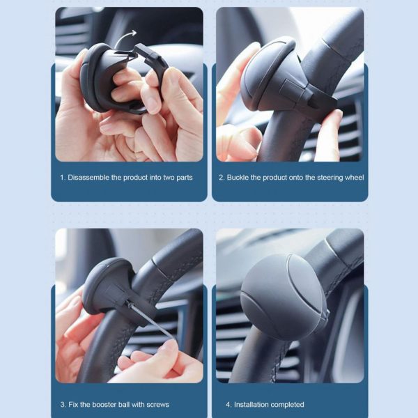 Universal Steering Wheel Single Driving Assist Knob Online Hot Sale - Image 4