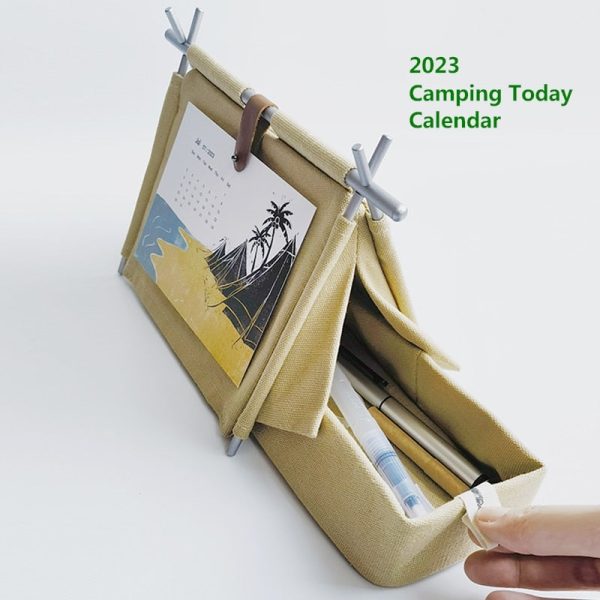 Camping Dreams Tent Desk Calendar Fashion - Image 5