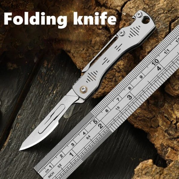 Stainless Steel Camping Master Folding Multifunctional Knife Sale - Image 4