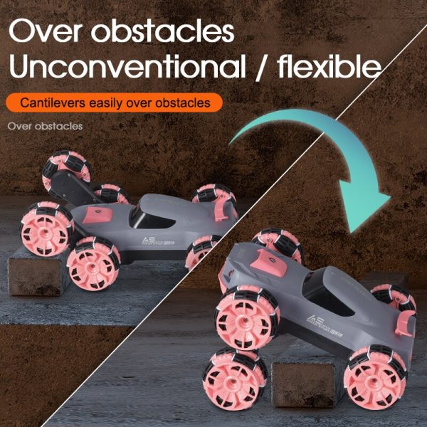 Six-Wheel Electric RC Stunt Toy Car For Discount - Image 4