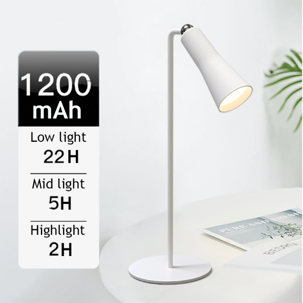 Shiny Orbit Rechargeable Rotating Desk Lamp Online now - Image 4