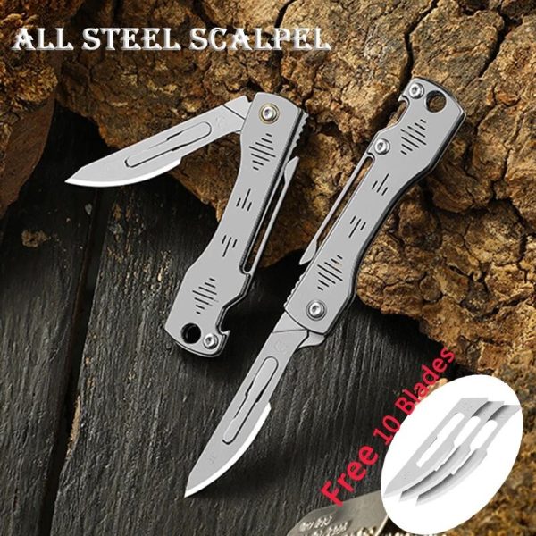 Stainless Steel Camping Master Folding Multifunctional Knife Sale - Image 2