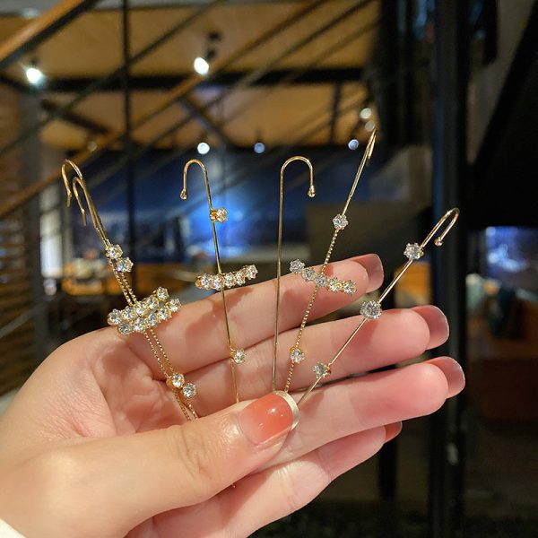 Crystal Vintage Long Wrap Earrings For Discount