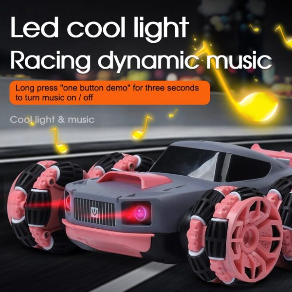 Six-Wheel Electric RC Stunt Toy Car For Discount - Image 5