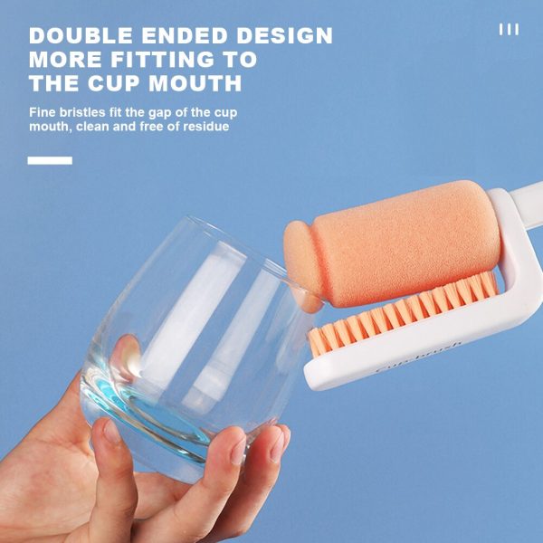 Long Handle Easy Spotless Bottle Cleaner Brush Online now - Image 4