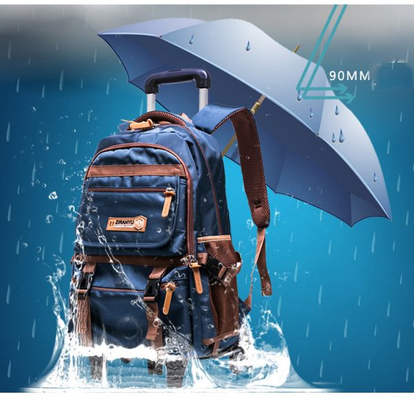 Creative Trolley Travel Waterproof Backpack Online - Image 5