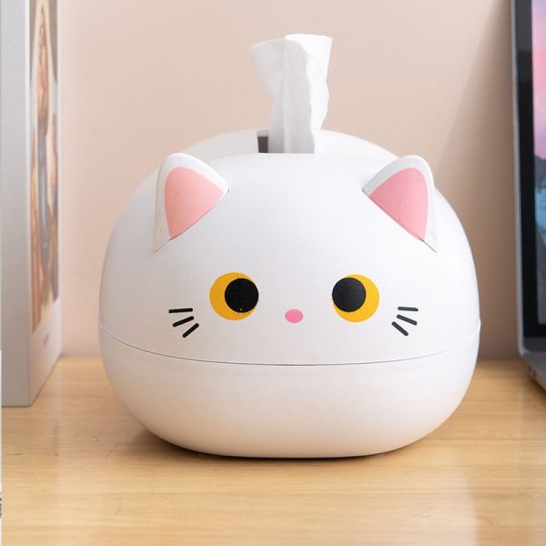Cat Shaped Desktop Tissue Box Online Hot Sale - Image 3