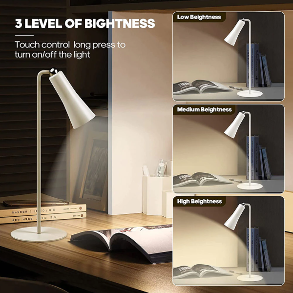 Shiny Orbit Rechargeable Rotating Desk Lamp Online now - Image 3
