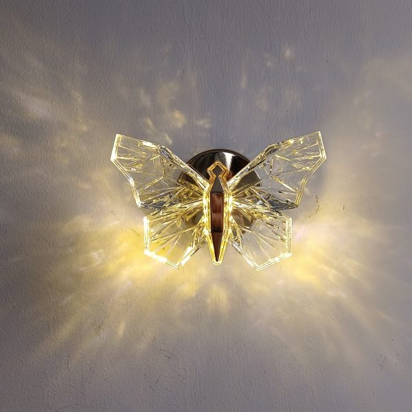 Nordic Butterfly Wall Lamp on Sale - Image 2