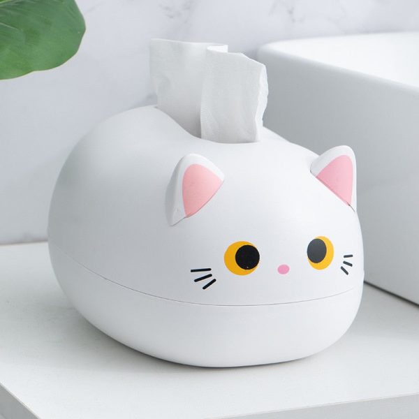 Cat Shaped Desktop Tissue Box Online Hot Sale - Image 5