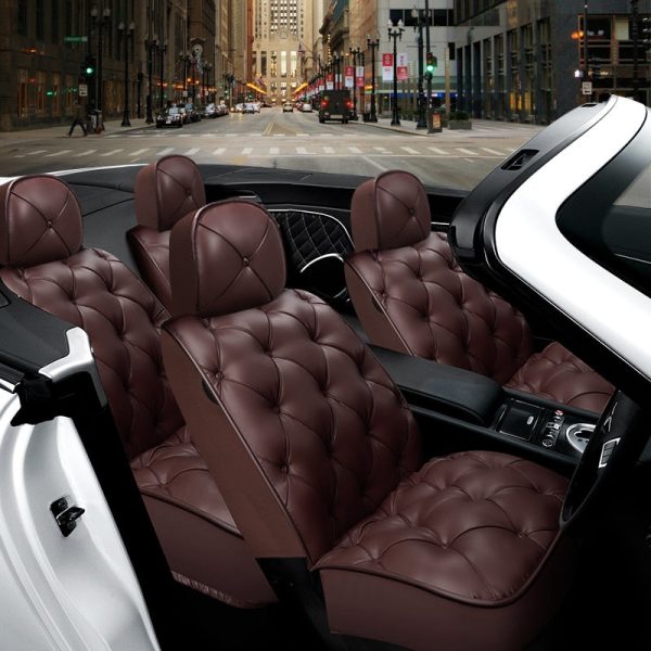Luxurious Ride Leather Car Seat Cover Online Sale - Image 5