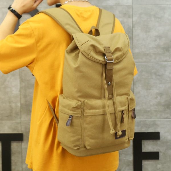 Large Capacity Canvas Explorer Travel Backpack For Sale