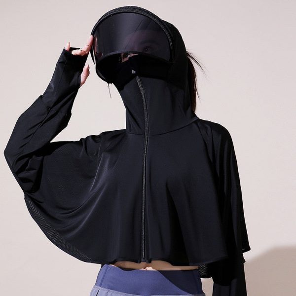Ice Silk UV Protection Hooded Windbreaker Jacket Sale
