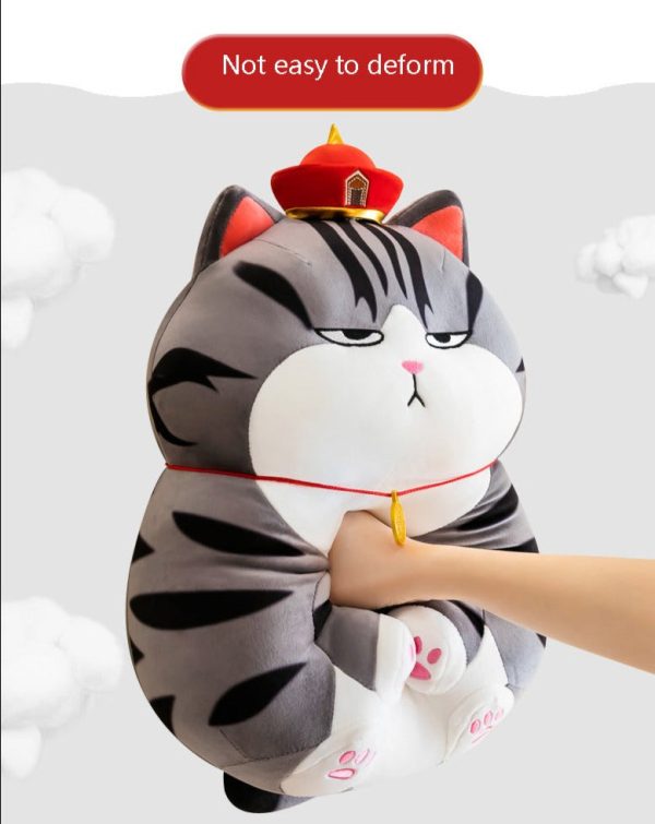 Moody Cat Soft Cuddly Plush Pillow Online Hot Sale - Image 3