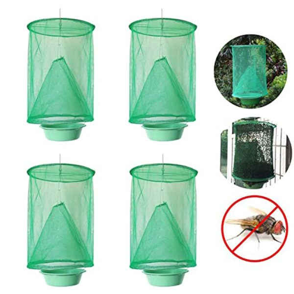 Reusable Hanging Cage Net Fly Trap Sale