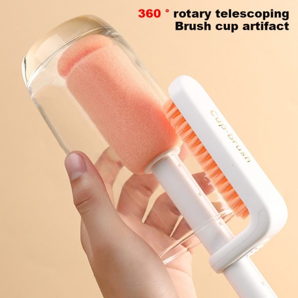 Long Handle Easy Spotless Bottle Cleaner Brush Online now - Image 2