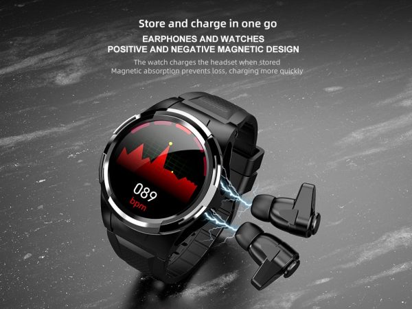 Touch Screen Earphones Sport Smartwatch Online Sale - Image 3