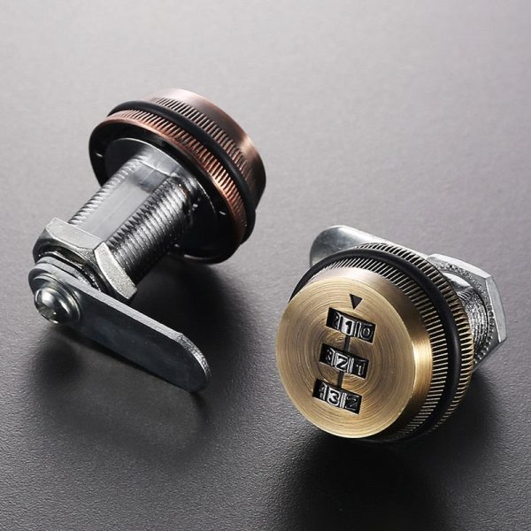 3-Digit Mechanical Password Cabinet Lock For Discount - Image 2