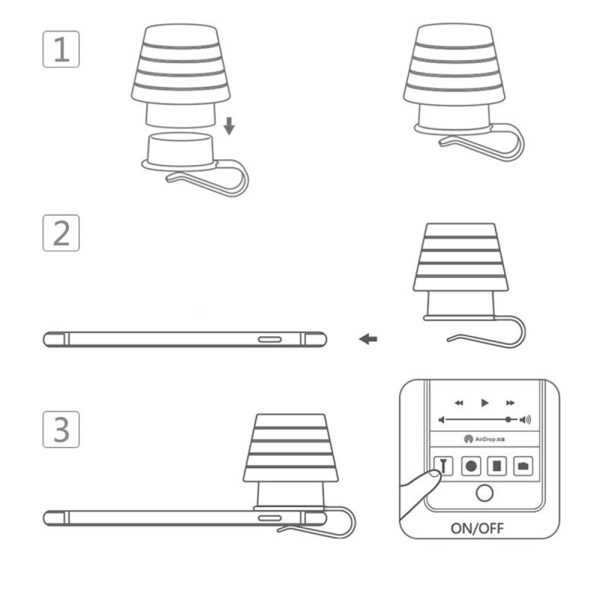 Phone Flashlight Lampshade Night Lamp Online Hot Sale - Image 4