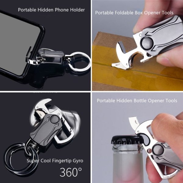 Multifunctional Heavy Duty Key Chain Tool Hot on Sale - Image 2