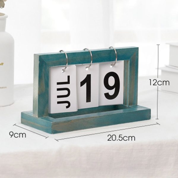 Wooden Flip Desktop Daily Calendar Discount - Image 5