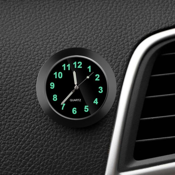 Stick-On Car Dashboard Luminous Clock Sale