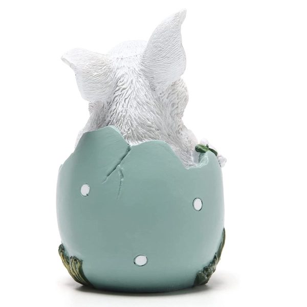 Resin Easter Bunny Eggs Decor Online now - Image 2