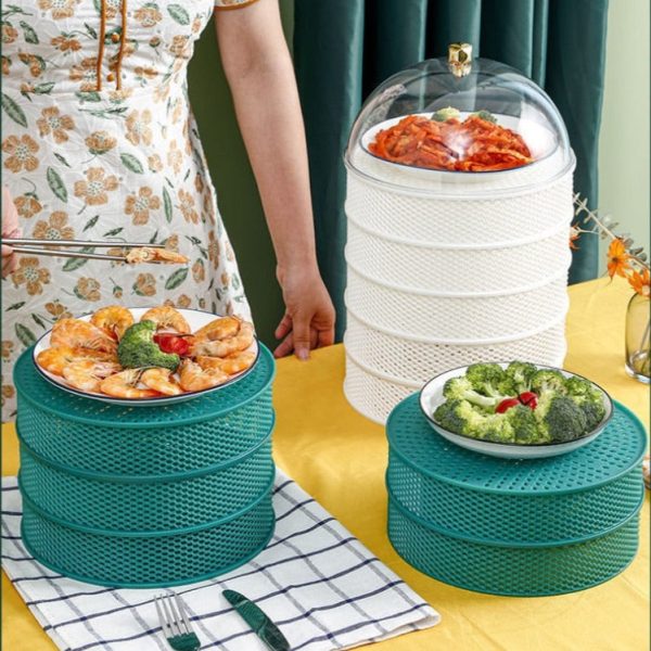 Multi-layer Stackable Food Cover Online now - Image 4