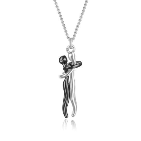 Forever Hug Couples Necklace Supply - Image 3