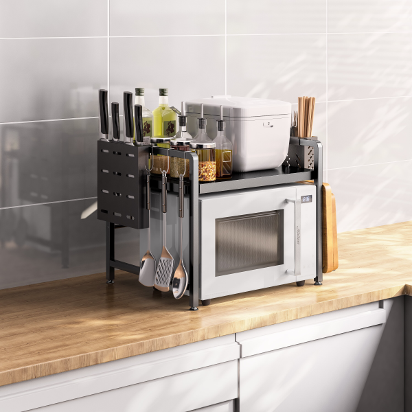 Expandable Kitchen Counter Shelf Rack Organizer Online now