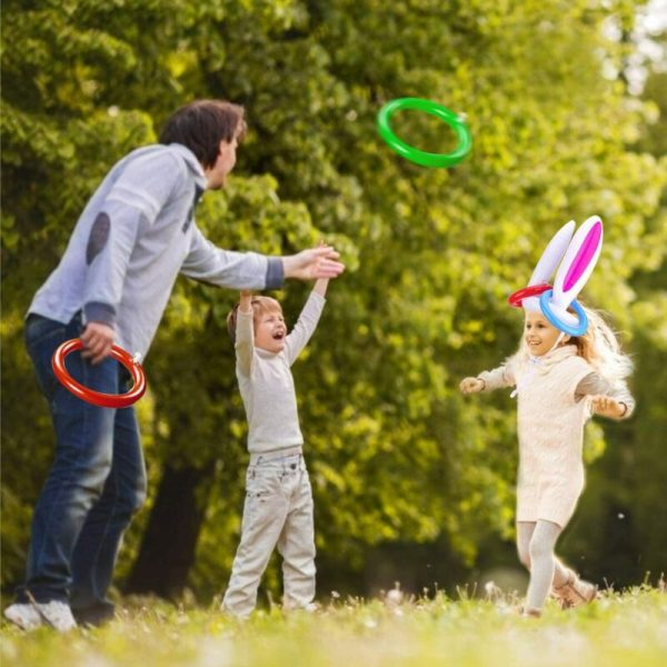 Inflatable Easter Bunny Ears Ring Game Toy Hot on Sale - Image 3